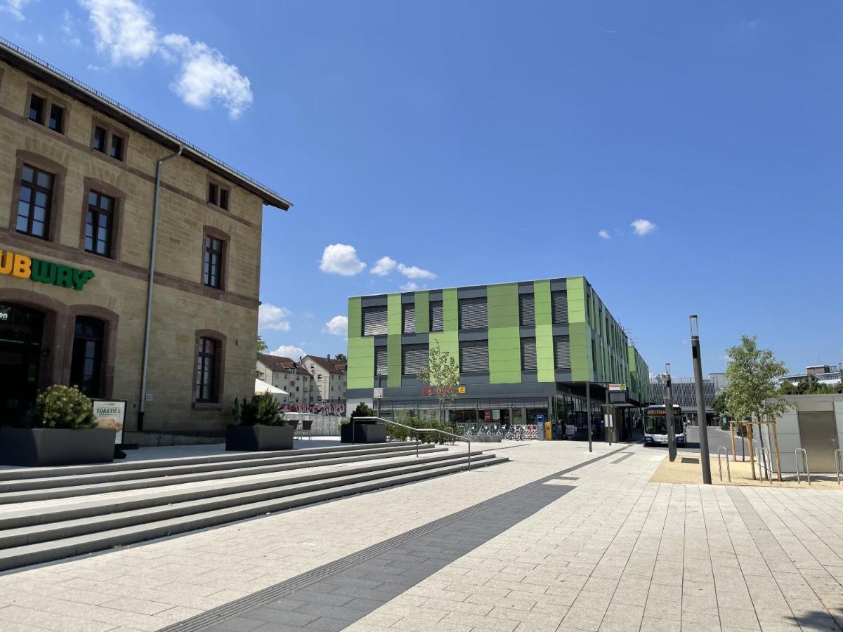 Hotel-Am-Bahnhof Stuttgart-Ditzingen Eksteriør billede
